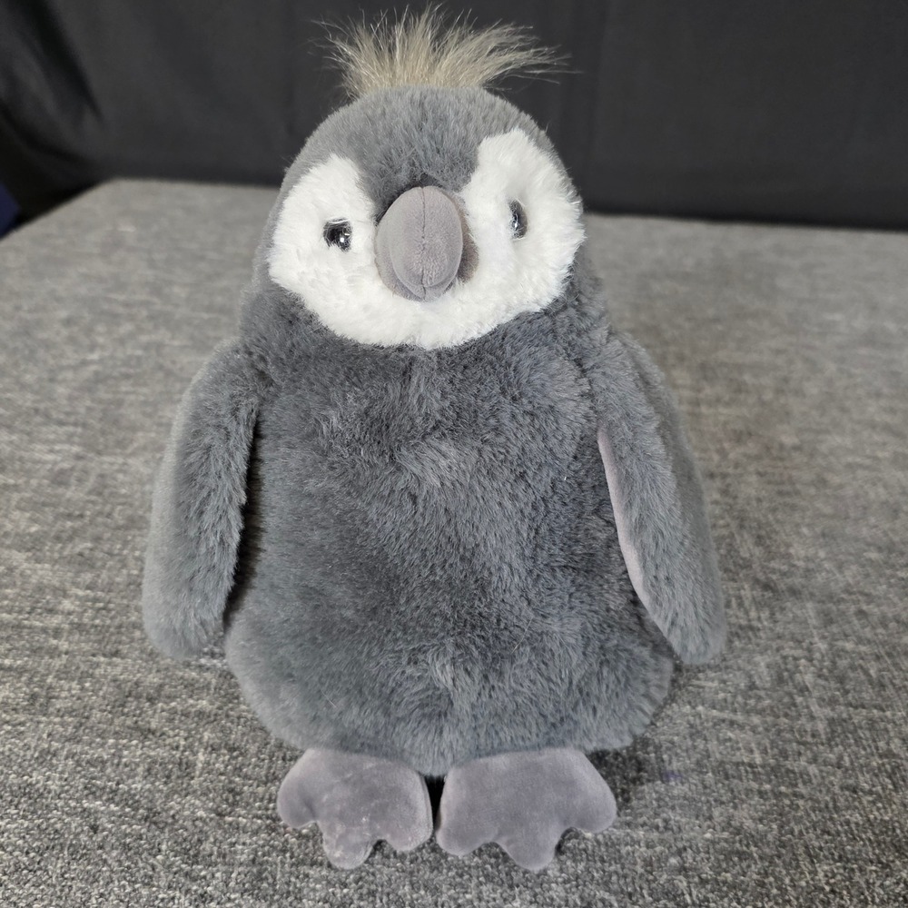 Douglas Cuddle Toy Grey Penguin Chick Plush Stuffed Animal